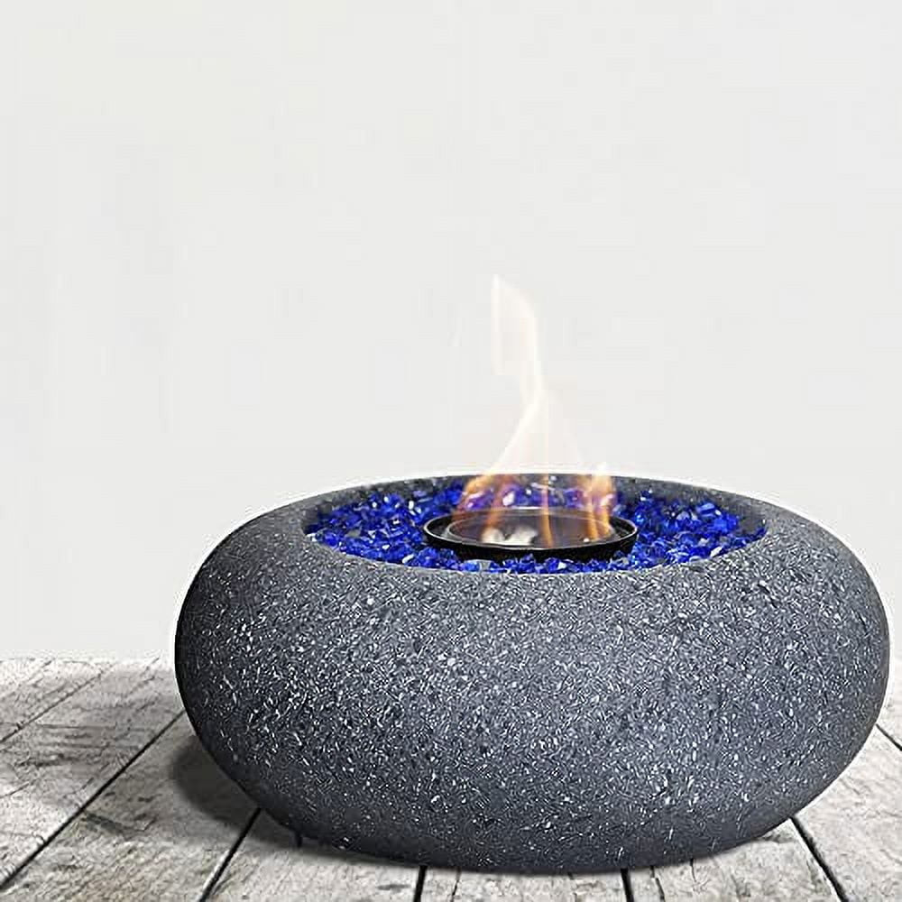 11-inch Portable fire Pit, Tabletop Fireplace fire Bowl Use Iso-Propyl Alcohol as Fuel. Clean-Bur... | Walmart (US)