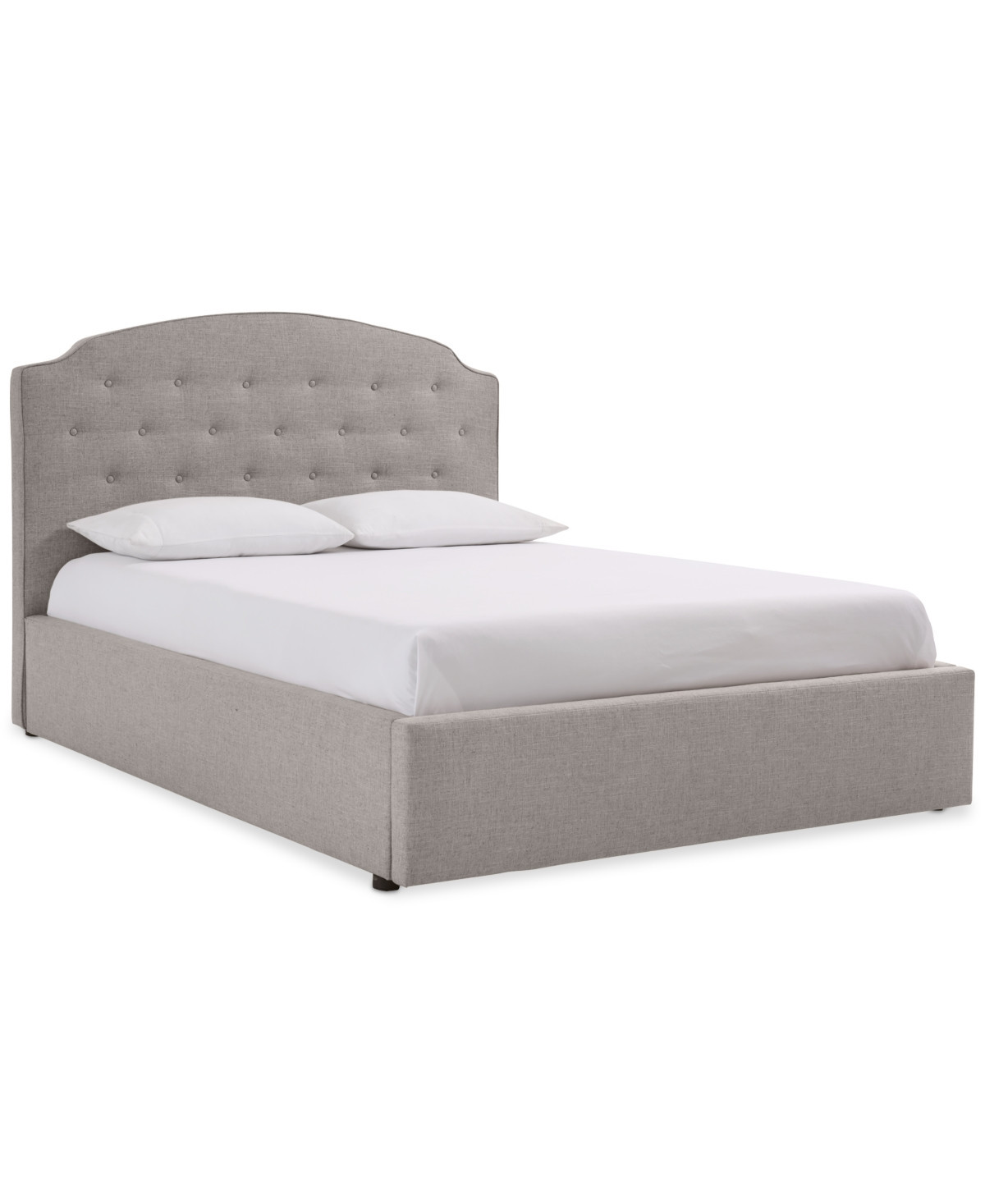 Aminah King Upholstered Storage Bed - Praline | Macy's