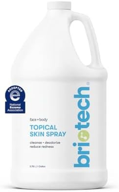 BRIOTECH Topical Skin Spray, Hypochlorous Acid for Sensitive Skin, HOCl Facial Mist, Full Body Su... | Amazon (US)