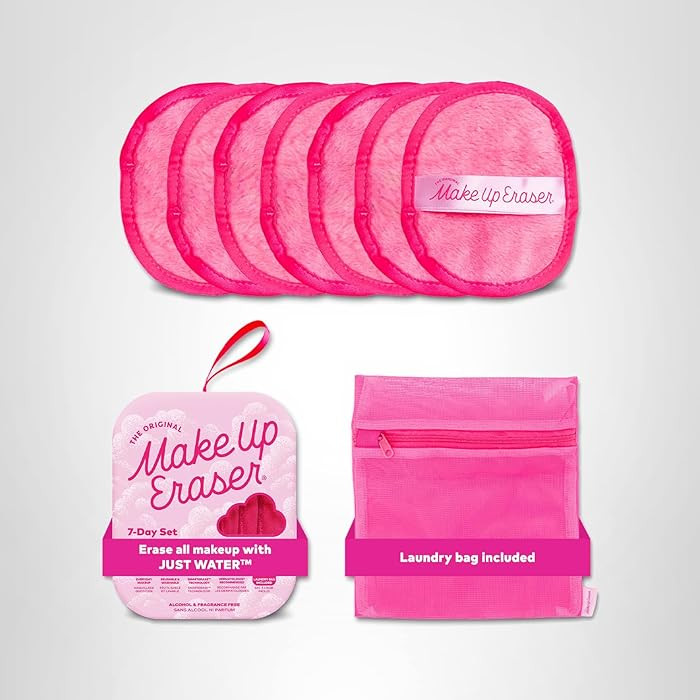 7-Day Set, Erase All Makeup with Just Water, Including Waterproof Mascara, Eyeliner, Foundation, ... | Amazon (US)