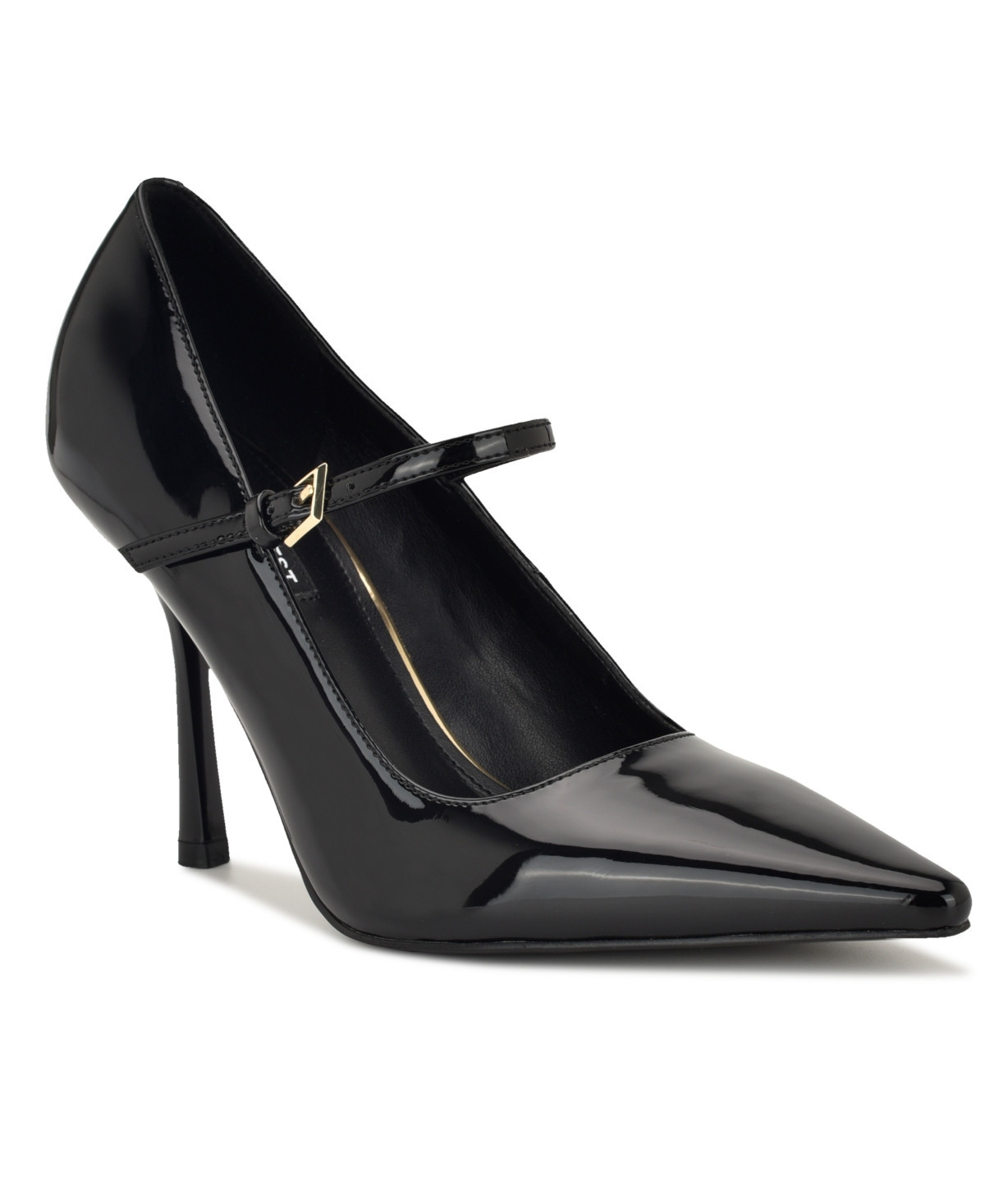 Nine West Women's Jinnie Mary Jane Stiletto Pumps - Black Patent | Macy's
