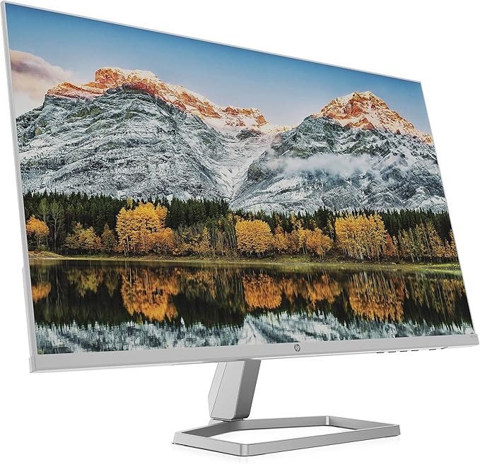 HP 27-inch FHD Monitor with AMD FreeSync Technology (2021 Model, M27fw) Silver (Renewed) | Amazon (US)