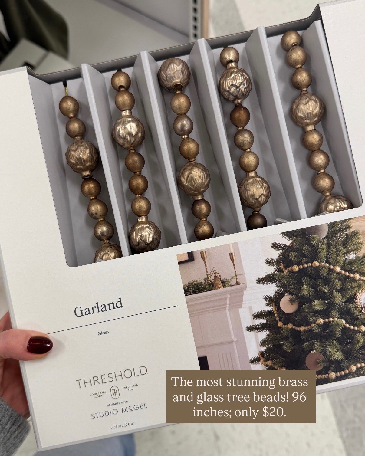 Gorgeous glass tree bead garland now at Target!

#LTKHome #LTKSeasonal