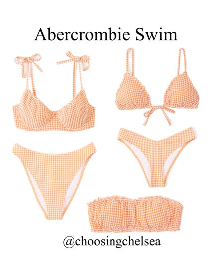 Abercrombie swim gingham print. Curve love top option available for larger chests! 
Curvy swimwear
Curvy bikini
Midsize bikini
Abercrombie spring

#LTKswim #LTKcurves #LTKSeasonal