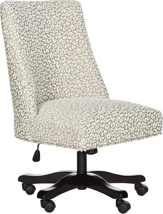 Safavieh Mercer Collection Scarlet Ginger Desk Chair, Grey | Amazon (US)