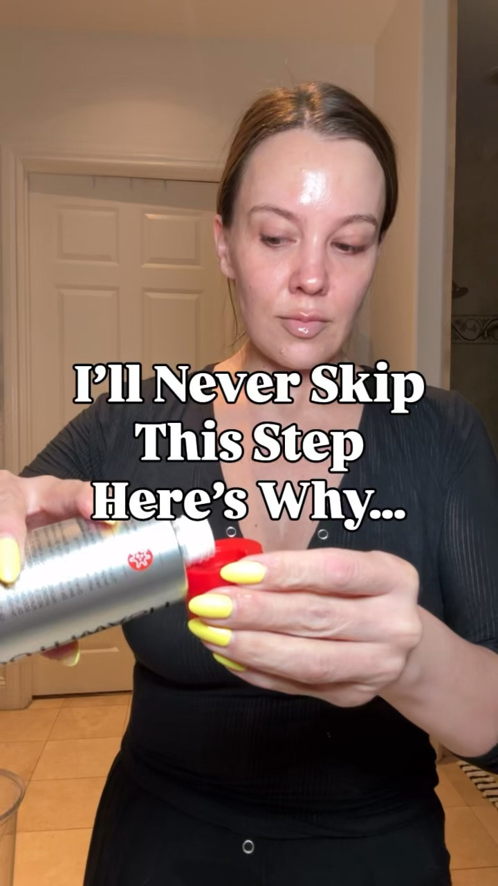 I’ll never skip this step...