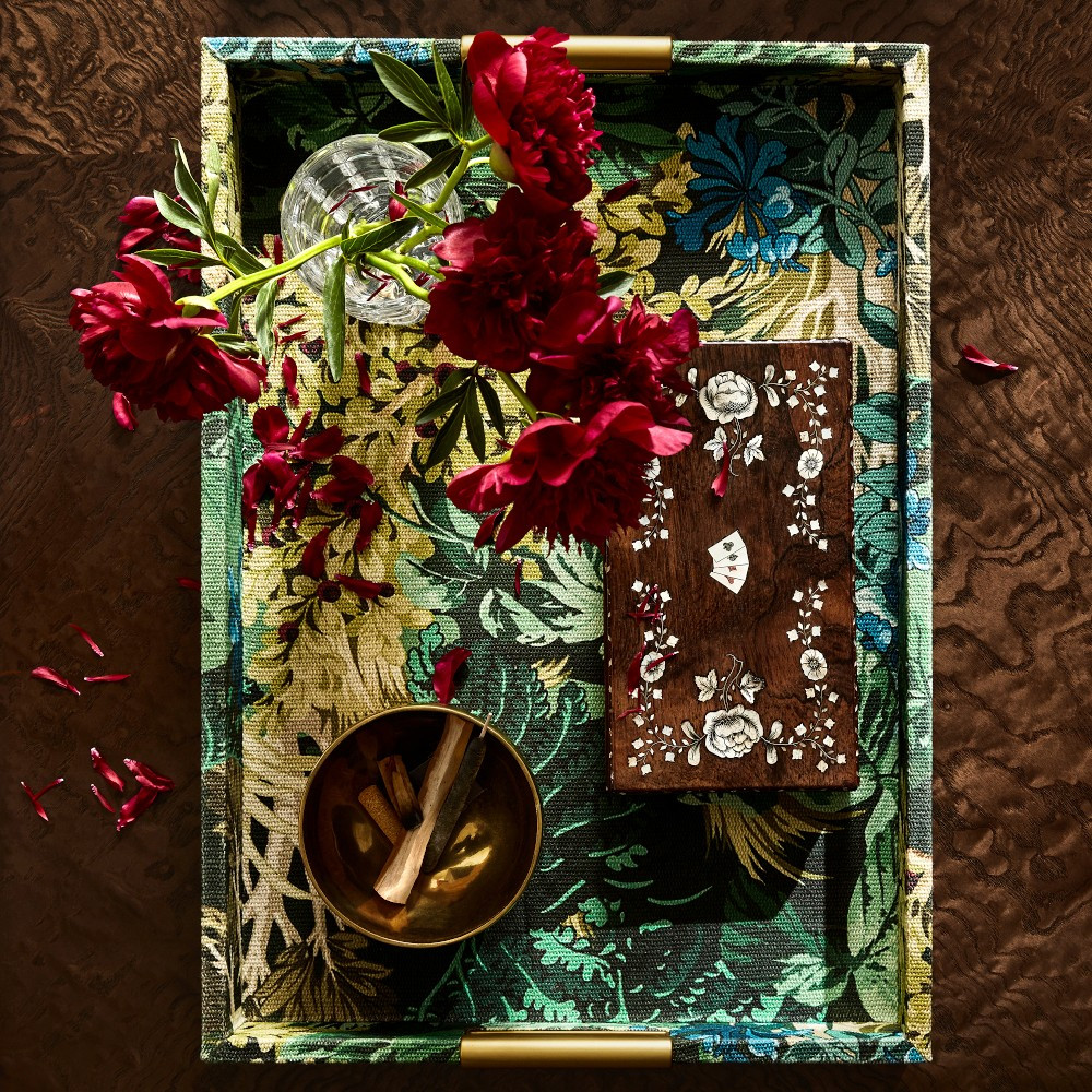 Fern Forest Jute Tray | Williams-Sonoma