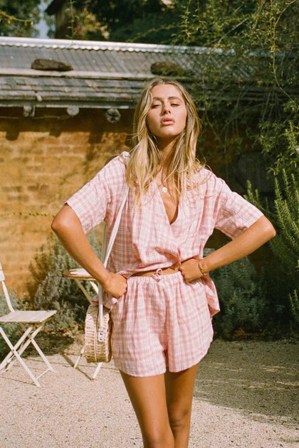 Dynasty Shorts - Plaid | SABO SKIRT (Global)