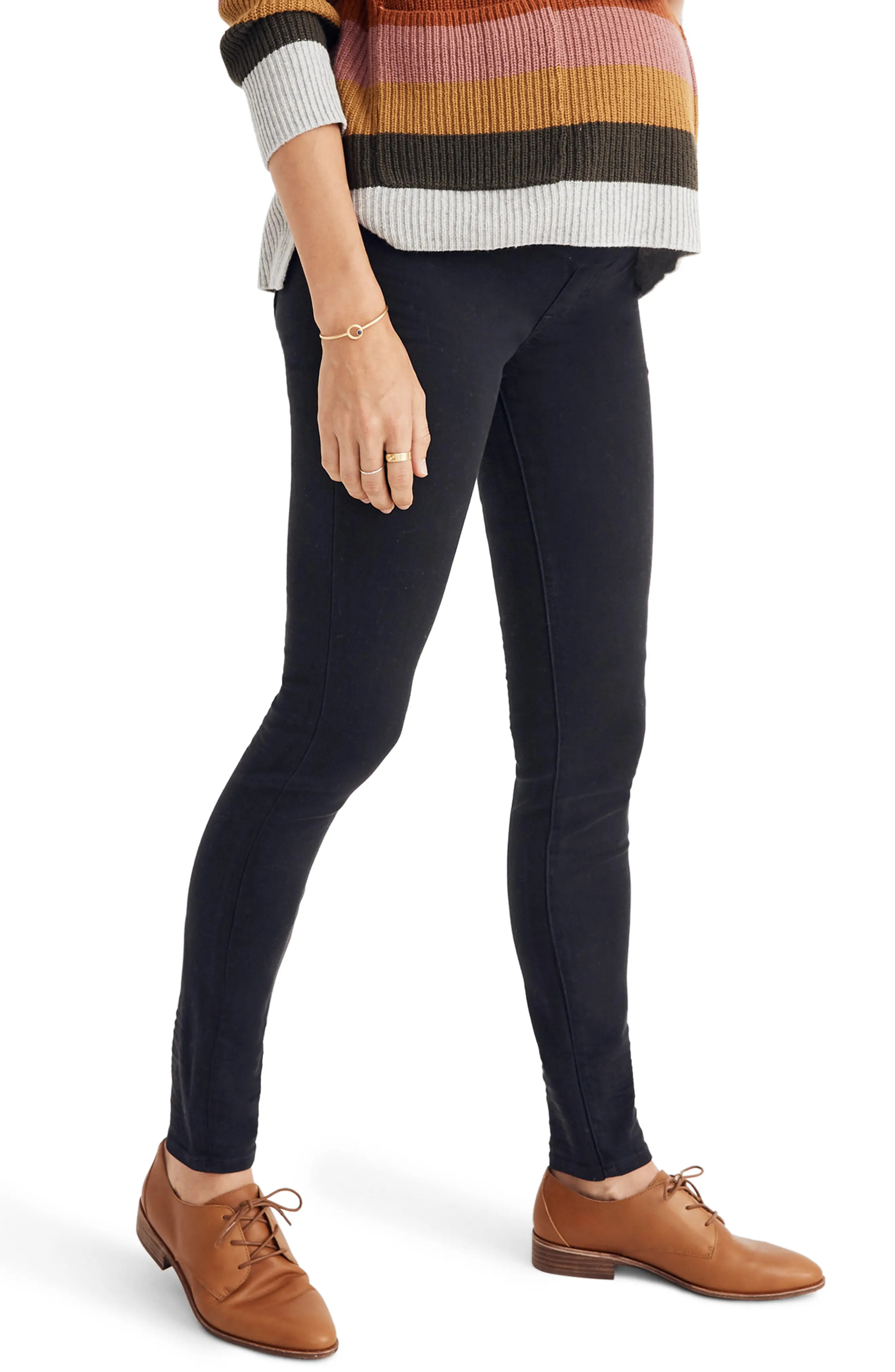 Madewell Over the Belly Maternity Skinny Jeans, Size 31 in Lunar at Nordstrom | Nordstrom