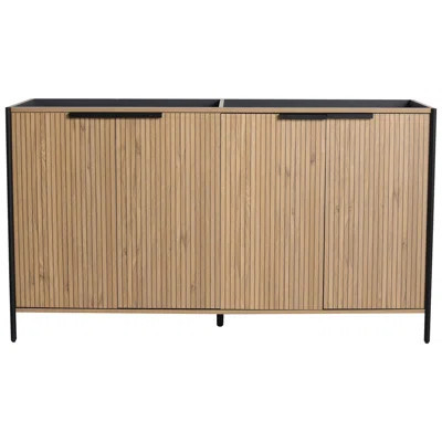 60" Bathroom Vanity In Coffee - To & Scratches Coffee, Wear And Tear | Wayfair North America