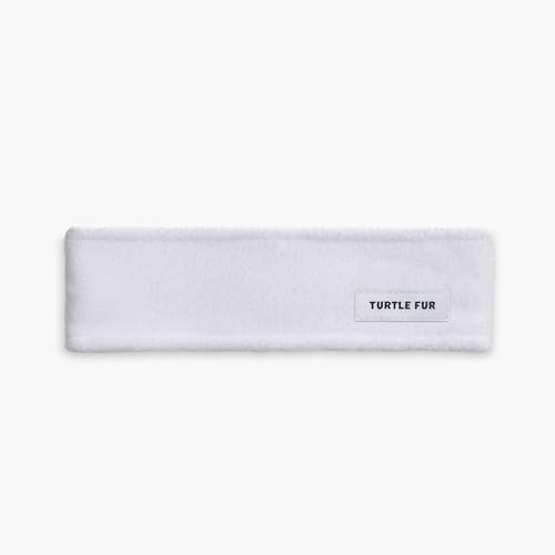 Turtle Fur Chelonia 150 Classic Fleece Double-Layer Headband, White | Amazon (US)