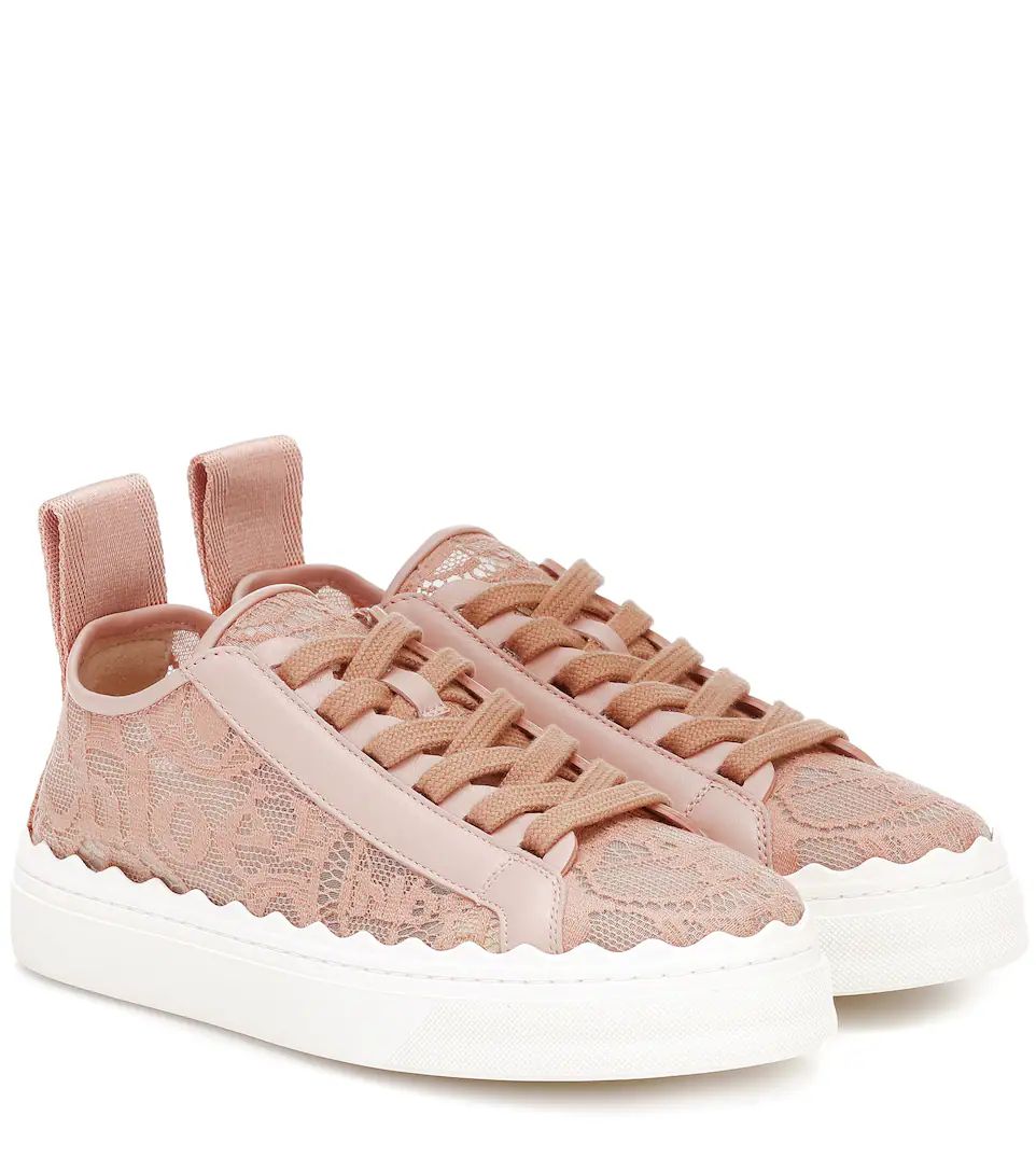 Exklusiv bei Mytheresa – Sneakers Lauren aus Spitze | Mytheresa (DACH)