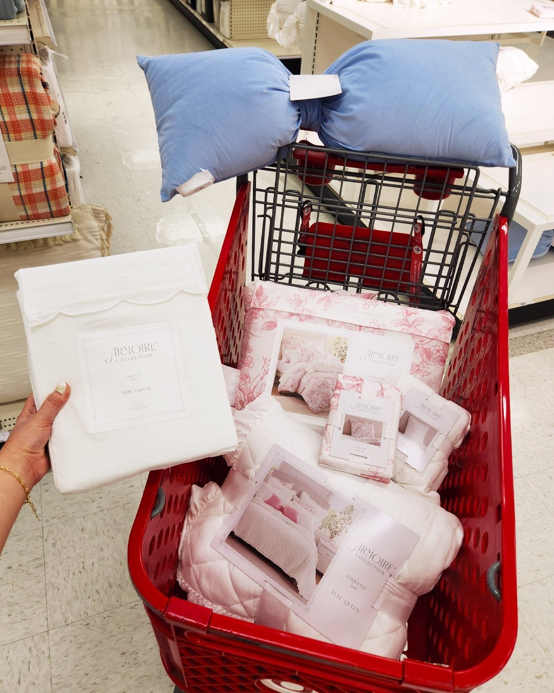 New Armoire coquette bedding collection is now at Target! Check out comforters, pillows, quilts and more
#home #targetfinds 

#LTKFindsUnder100 #LTKHome