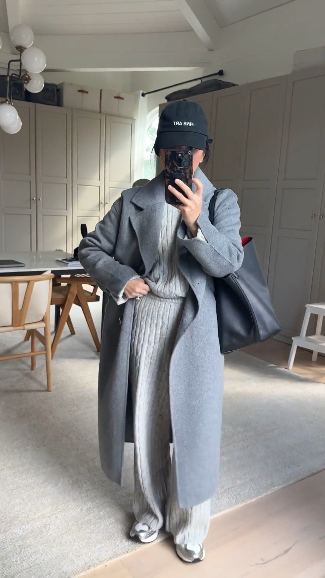 Mom outfit ideas. Early morning outfit ideas. Winter leisure sets. This one is so cozy and petite-friendly. Coat is old Banana Republic, but linked other gray coats. Also linked some heattech. 

Banana Republic coat petite xs (old)
Gap sweater petite small
Gap leisure pants petite small
New Balance sneaker 6 women’s
Mansur Gavriel tote 
Fine Art hat (old)

Fall outfits, petite style, fall style 

#LTKHoliday #LTKPetite #LTKCyberWeek