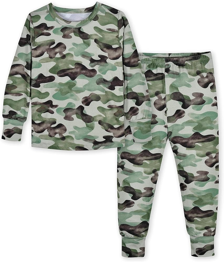 Gerber Unisex Baby Toddler Buttery Soft 2-Piece Snug Fit Pajamas with Viscose Made from Eucalyptu... | Amazon (US)