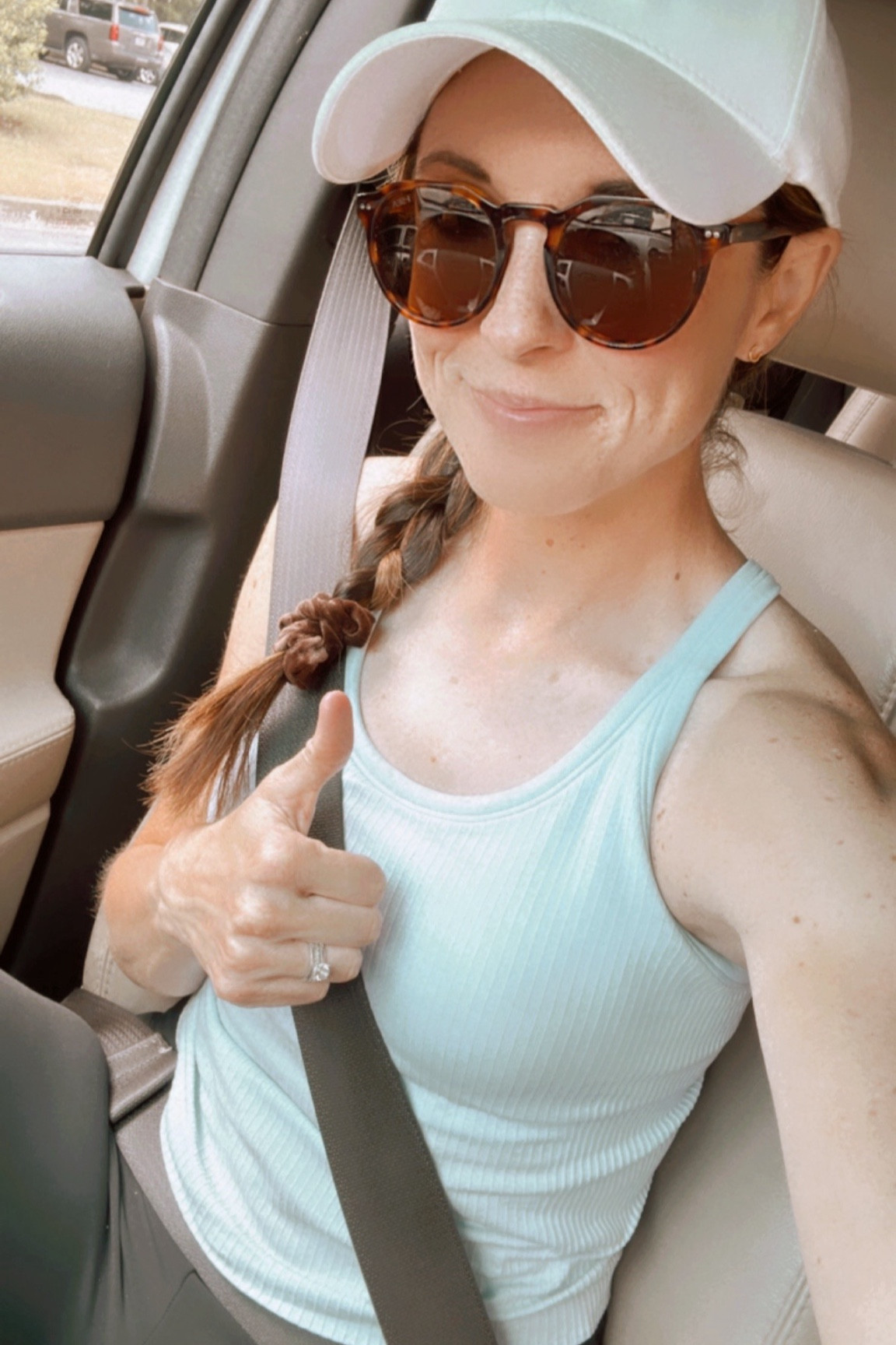 Amazon tank top with built in sports bra- super comfy and ribbed! ☀️🫶🏼

#LTKActive #LTKfitness