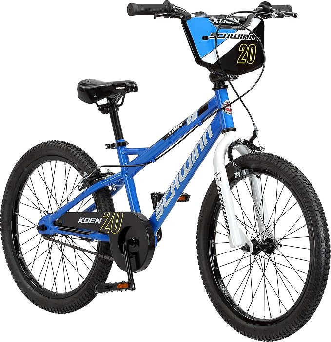 Schwinn Koen & Elm Toddler and Kids Bike, 20-Inch Wheels, Training Wheels Not Included, Blue | Amazon (US)