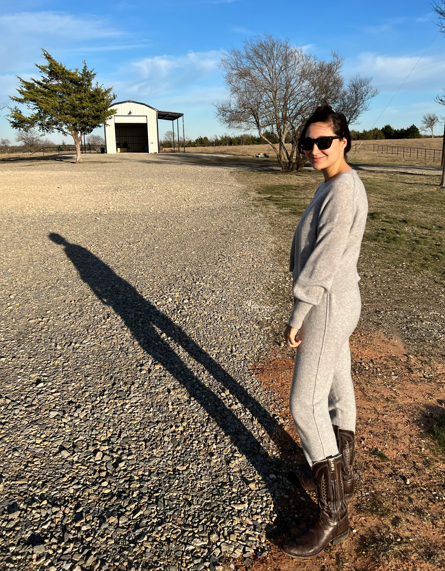 Cozy cashmere set! Lounging is my favorite hobby 