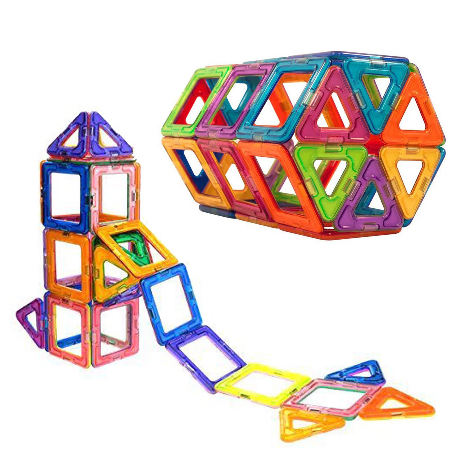 All Magnetic Building Blocks (Set of 51) | Wayfair North America