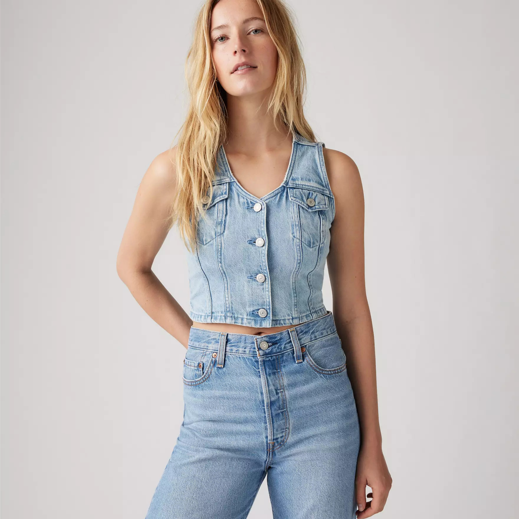 Bella Denim Corset Top | Levi's US