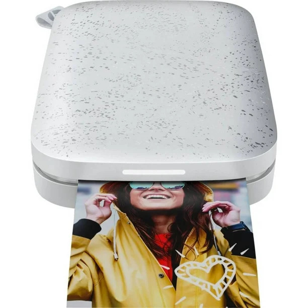 HP Sprocket Portable Photo Printer (Luna White) – Instantly Print 2x3” Sticky-backed Photos f... | Walmart (US)
