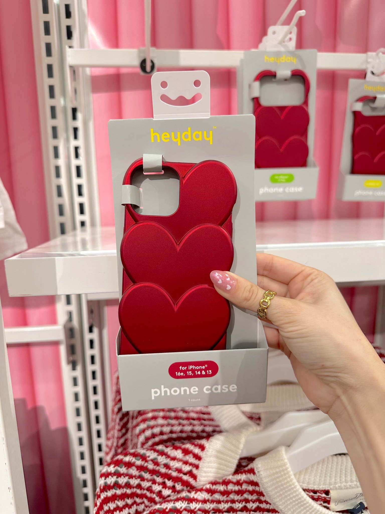 Heart phone case finally online at Target!!❣️📲