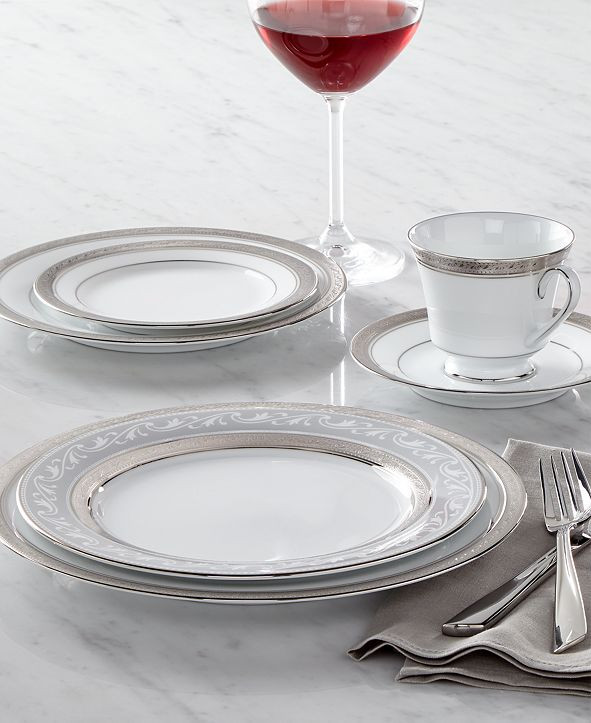 Dinnerware, Crestwood Platinum Collection | Macys (US)
