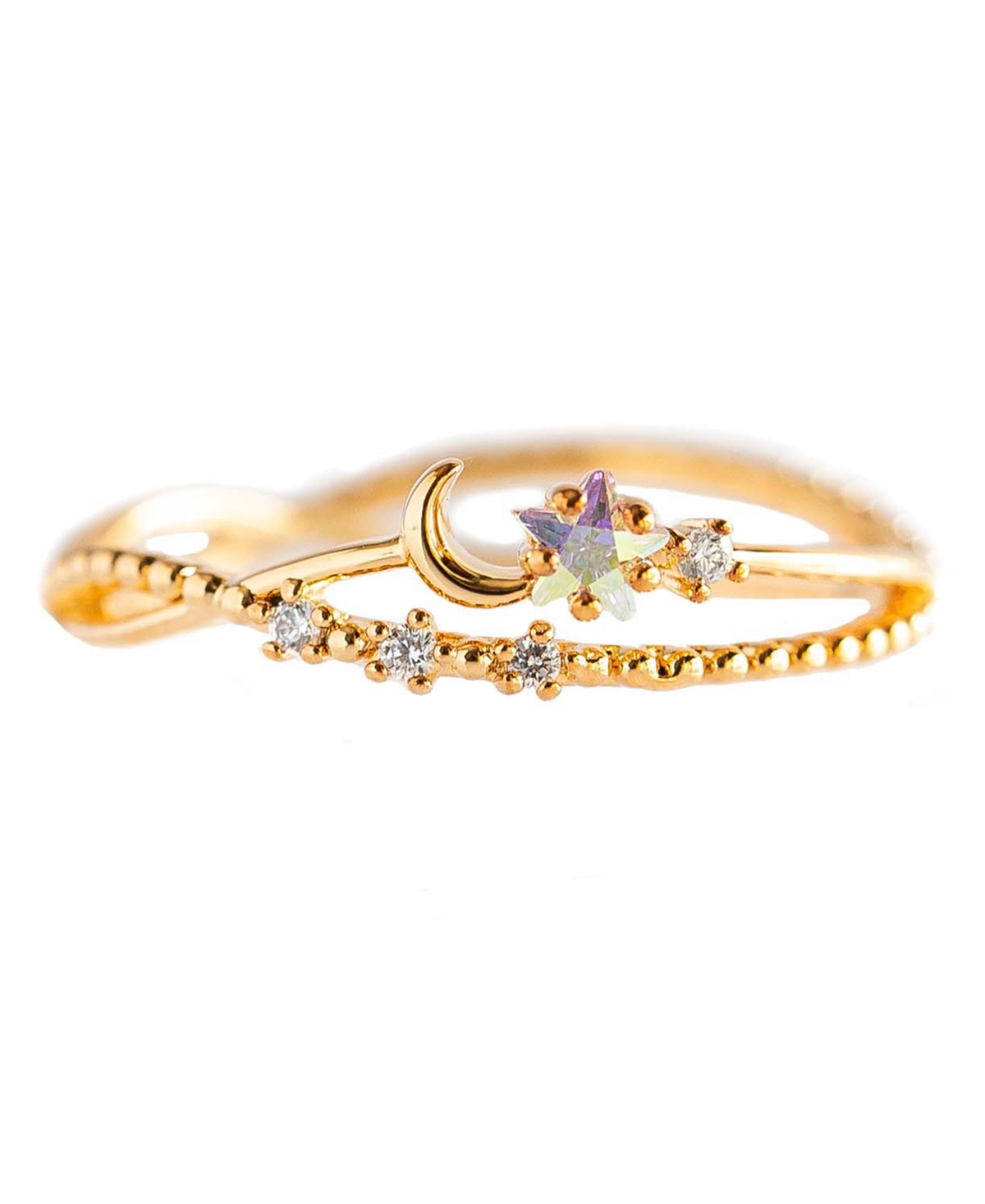 Girls Crew Luna Sparkle Ring | Macys (US)