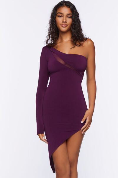 One-Shoulder Bodycon Mini Dress | Forever 21 (US)