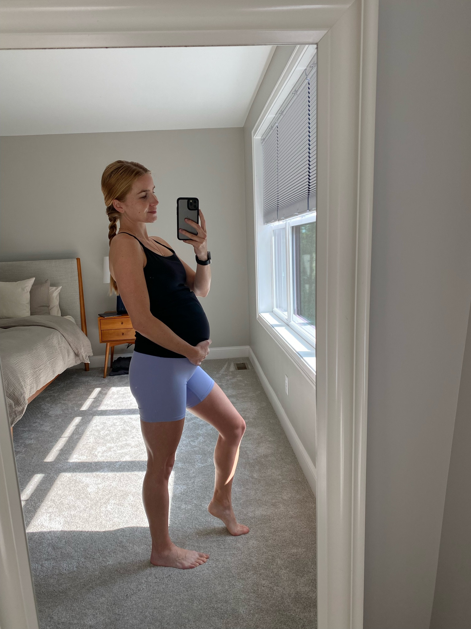 Tank - S (tts, maternity)
Shorts - S (size up, non-maternity)

#LTKFindsUnder50 #LTKBump #LTKFitness