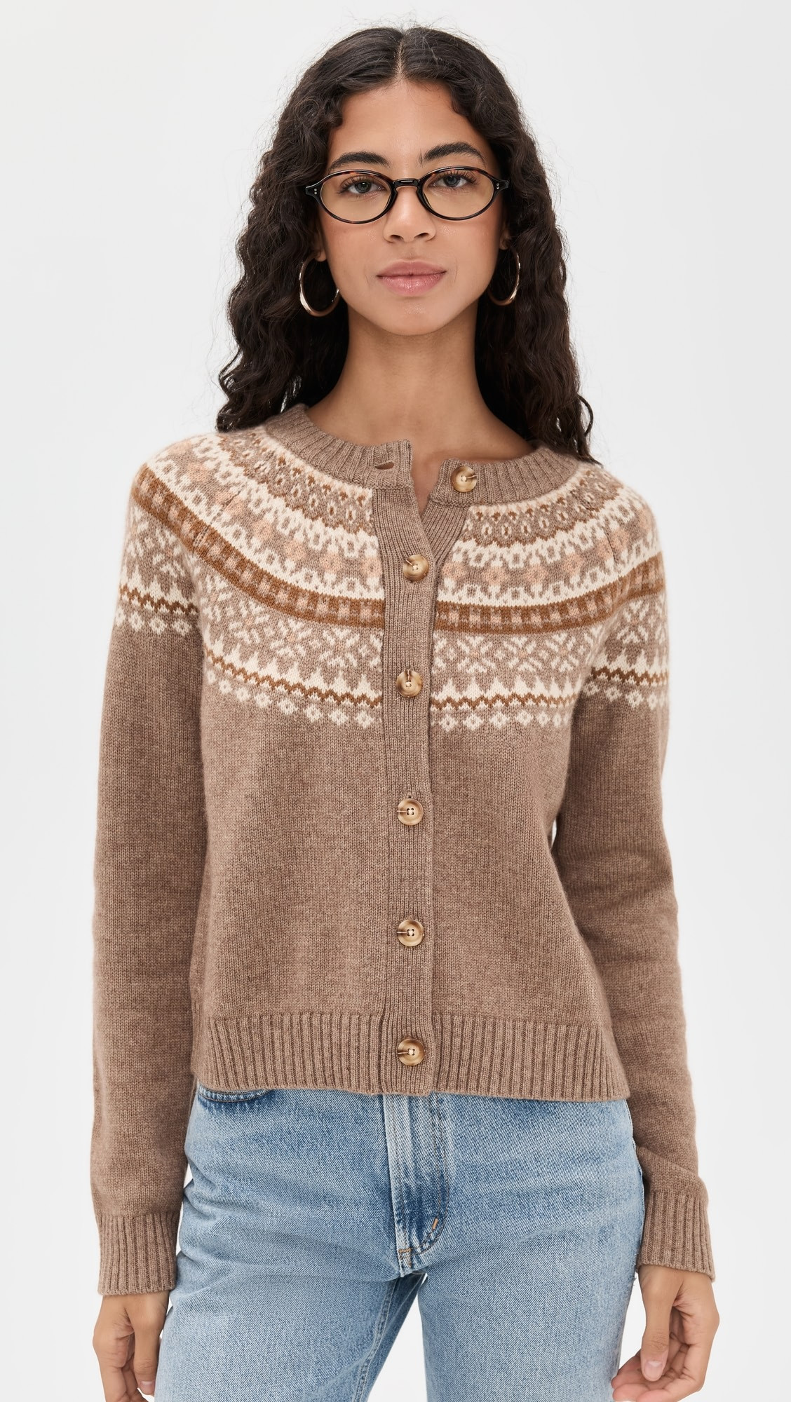 Louise Fair Isle Cardigan | Shopbop
