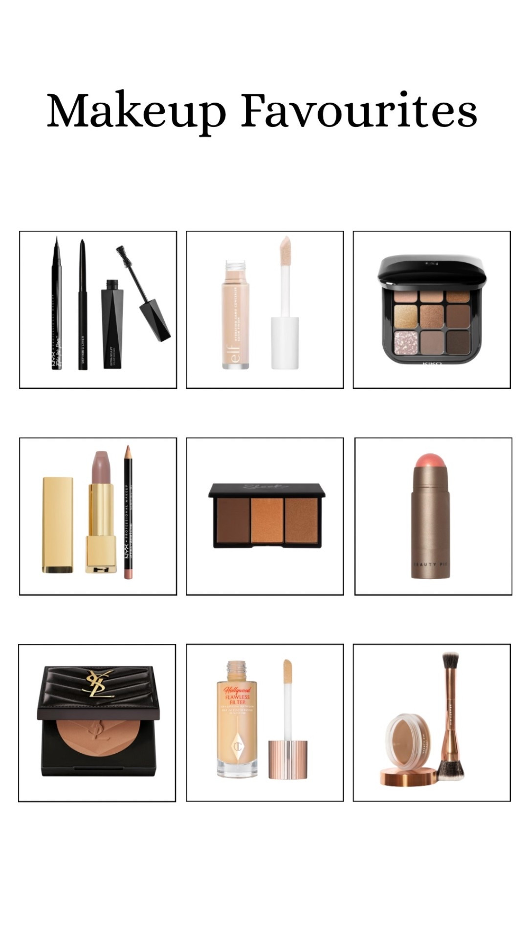 Current makeup favourites 💄

#LTKuk #LTKbeauty