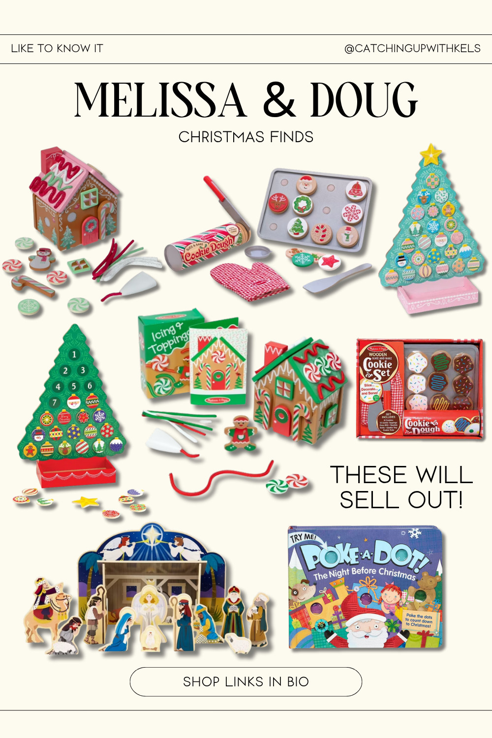 Melissa & Doug finds you need before they sell out! These are always the first to go every holiday season! #LTKHoliday #GiftGuide #MelissaAndDoug 

 