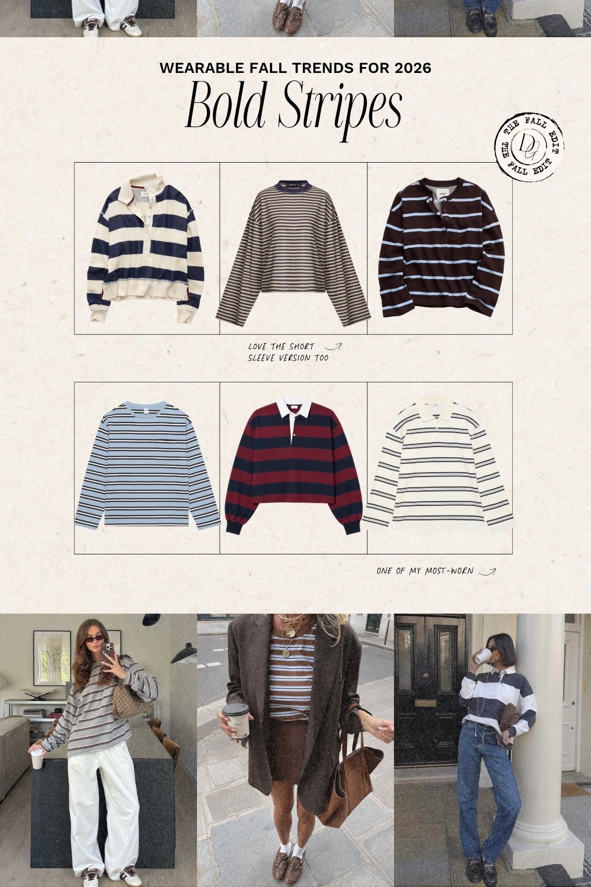 Wearable Fall trend: bold stripes 〰️ Wearable Fall trend: 〰️ fall fashion, fall outfit, fall outfits, fall wardrobe, fall essential, fall essentials, fall style, fall looks, fall look, fall 2026, fall trend, fall trends, fall closet basics, fall closet basic, fall closet essentials, fall closet essential, fall wardrobe staples, fall wardrobe staple, fall staple, fall staples

#LTKootd #LTKSeasonal