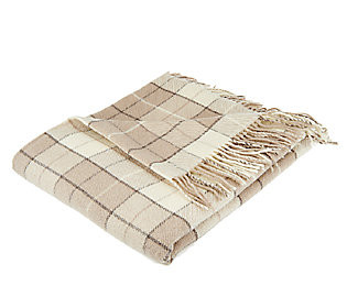 Foxford Woollen Mills 72"x 58" Plaid Throw | QVC