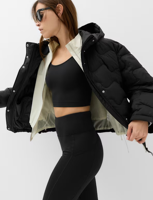 Stormwear\u2122 Quilted Hooded Puffer Jacket | Marks & Spencer (UK)