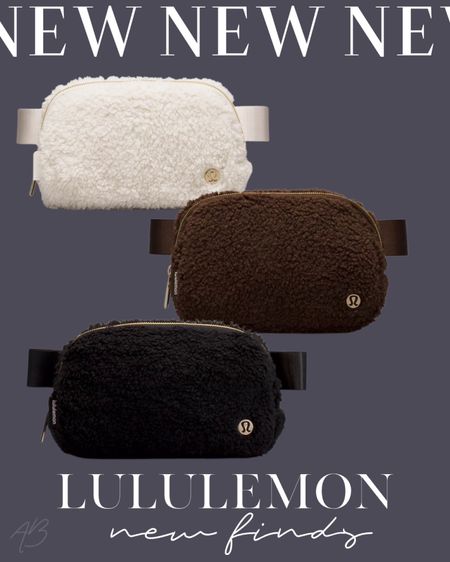 Lululemon sherpa waist belt bag 

#LTKfindsunder100 #LTKitbag