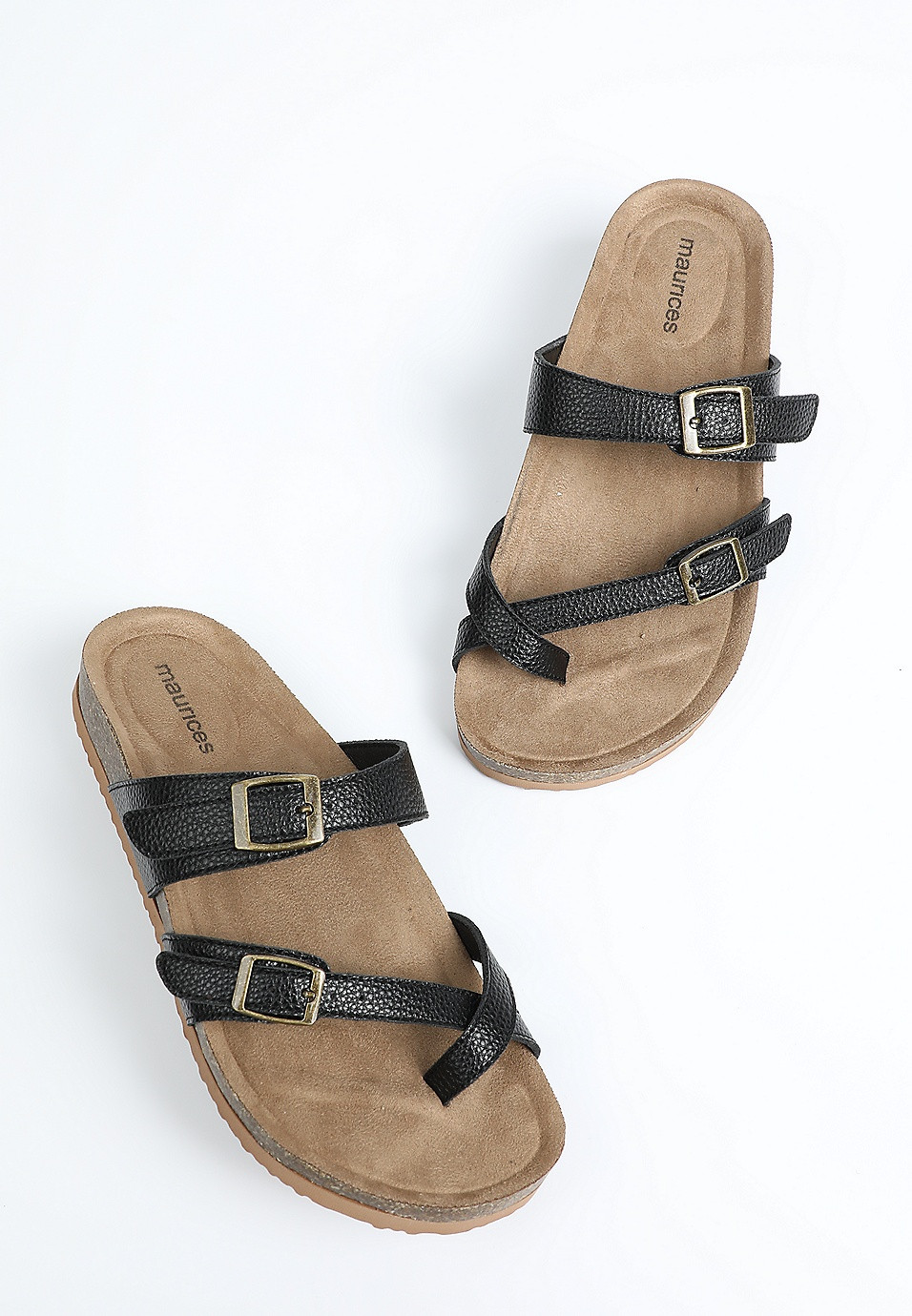 SuperCush Ashley Strappy Footbed Sandal | Maurices