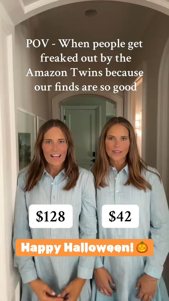 Happy Halloween from The Shining Twins!!! Just kidding we are the Amazon Twins! 😉🎃😳👻

To Shop click the link in our bio to LTK or Amazon storefront and see October list!

Follow my shop @Tandttwintalk on the @shop.LTK app to shop this post and get my exclusive app-only content!

Direct url to our LTK >> https://www.shopltk.com/explore/Tandttwintalk

Direct url to our Amazon Storefront >> https://www.amazon.com/shop/tandttwintalk

Don’t forget to follow us @tandttwintalk

#over50style #over40style #over30style #over60style #fashion #ootd #classicstyle #whattowear #howtostyle #midsizestyle #preppystyle #classicstyle #fashionfinds 

#LTKMidsize #LTKVideo #LTKOver40