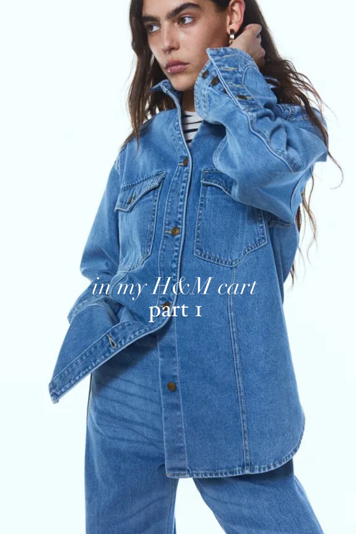 Blue and blue from H&M! So many new favorites!