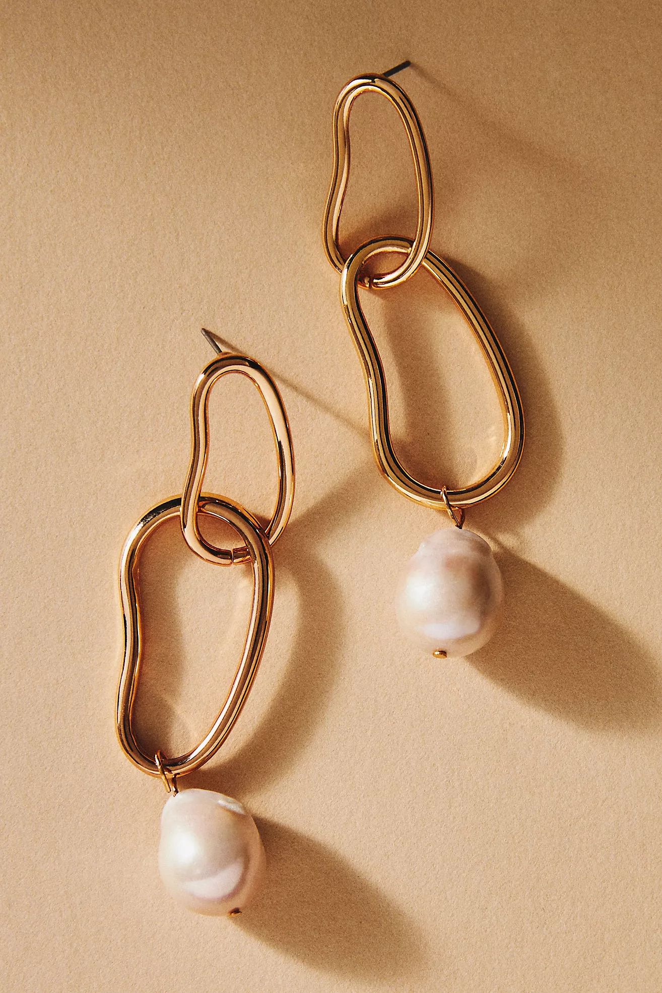 Ettika Mara Dangle Pearl Earrings | Anthropologie (US)