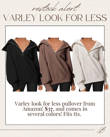 Varley look for less pullover from Amazon! #founditonamazon

#LTKunder100 #LTKstyletip #LTKsalealert