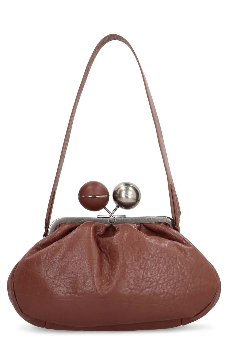 Weekend Max Mara Pasticcino Medium Leather Mini Bag | Baltini