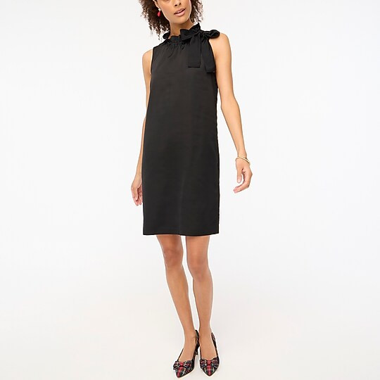 Bow-neck shift dress | J.Crew Factory