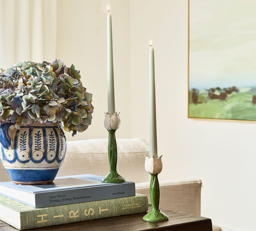 Tulip Candle Holder | Pottery Barn (US)