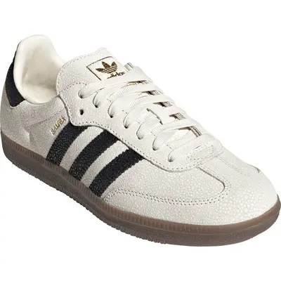 adidas Samba OG Sneaker in Core Black/cloud White/gum5 at Nordstrom, Size 7 | Nordstrom