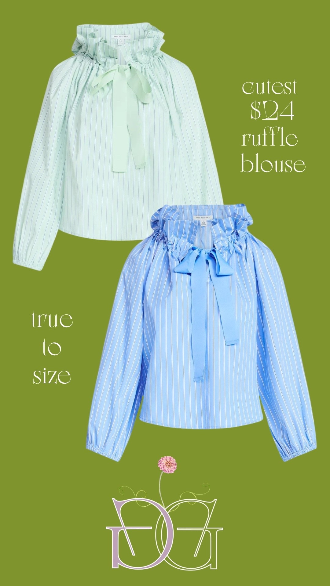 The best ruffle blouse!! True to size & under $25 👏🏼 

#LTKgrwm #LTKootd #LTKSeasonal