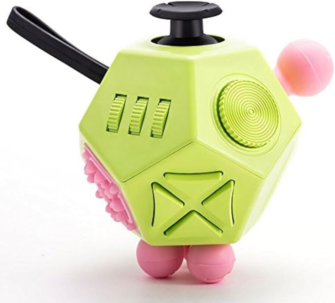 12 Sided Fidget Toys, Dodecagon Cube Toys Anti-Anxiety,Relieves Stress and Autism for Children,Te... | Amazon (US)