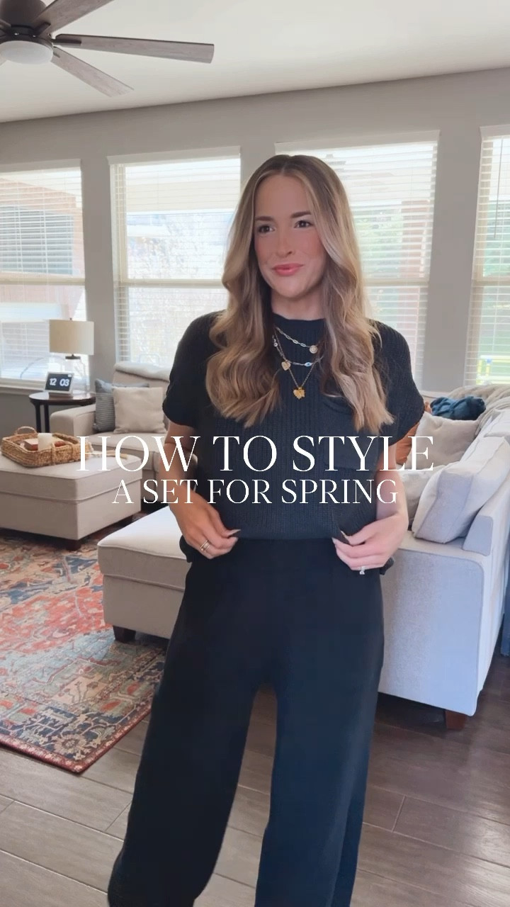 HOW TO STYLE: A Set for Spring!! 

#LTKfindsunder100 #LTKstyletip #LTKVideo