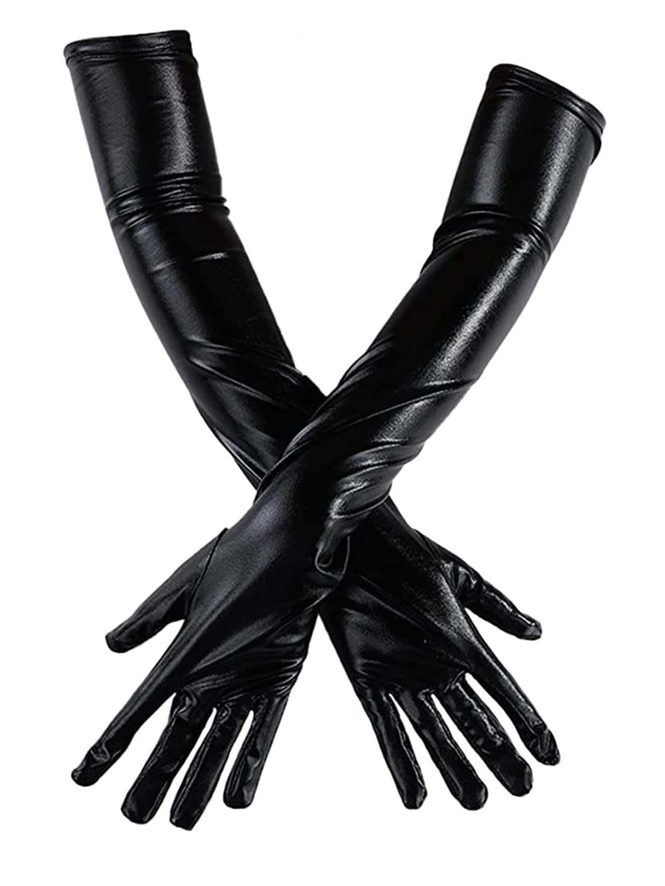 Party Solid Long Gloves For Daily Use Halloween Halloween Accessories Winter Gloves | SHEIN